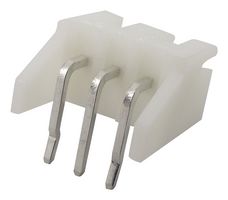 JST / JAPAN SOLDERLESS TERMINALS S3B-XH-A (LF)(SN) Pin Header, Right Angle, Wire-to-Board, 2.5 mm, 1 Rows, 3 Contacts, Through Hole Right Angle, XH