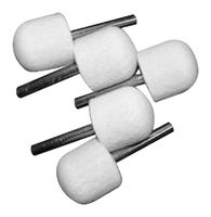 MULTICOMP 154-0102 BULLNOSE POLISHING BOB, 25X25MM