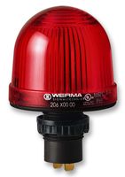 WERMA 20610000 BEACON, PERM., INSTAL, 12-240V, RED