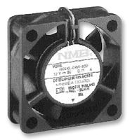 NMB TECHNOLOGIES 1404KL-04W-B30-B00 DC Axial Fan, 12 V, Square, 35 mm, 10 mm, Ball Bearing, 3 CFM