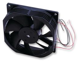 NMB TECHNOLOGIES FBA09A12M1A DC Axial Fan, 12 V, Square, 92 mm, 25 mm, Hydro Wave Bearing, 48 CFM