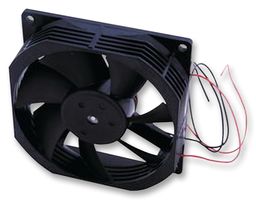 NMB TECHNOLOGIES FBA12G12H1A DC Axial Fan, 12 V, Square, 120 mm, 38 mm, Hydro Wave Bearing, 103.8 CFM