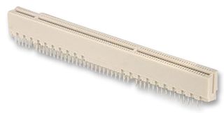 TE CONNECTIVITY - AMP 1-5145154-2 Card Edge Connector, Dual Side, 1.57 mm, 120 Contacts, Through Hole Mount, Straight
