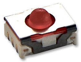RAFI 1.14.002.001/0000 Tactile Switch, MICON 5 Series, Top Actuated, Surface Mount, Round Button, 450 gf, 100mA at 35VDC