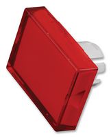 EAO 51-903.2 Lens, Illum, Plastic, Rectangular, Red, 51 Series