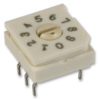 GRAYHILL 94HAB10T SWITCH, ROTARY DIP, 10 POSITION