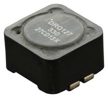 EATON COILTRONICS DRQ127-330-R Inductor, Power, 33.92 µH, 0.06 ohm, 3.23 A, 12.5mm x 12.5mm x 8mm