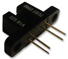 VISHAY TCST2202 PHOTO INTERRUPTER, TRANSMISSIVE, 3.1MM