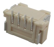 MOLEX 502443-0470 PCB Receptacle, Wire-to-Board, 2 mm, 1 Rows, 4 Contacts, Female Receptacle, Surface Mount