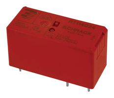 TE CONNECTIVITY - SCHRACK RT114024 General Purpose Relay, Power PCB Relay RT1 Series, Power, Non Latching, SPDT, 24 VDC, 12 A