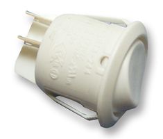 MULTICOMP PRO R13-244A5-02-WW-0A Rocker Switch, Round, On-Off, DPST, Non Illuminated, Panel Mount, White, R13