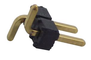 SAMTEC TMM-102-01-G-S-SM Pin Header, Single, Board-to-Board, 2 mm, 1 Rows, 2 Contacts, Surface Mount, TMM