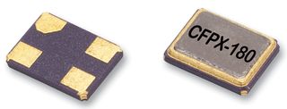 IQD FREQUENCY PRODUCTS LFXTAL035266 Crystal, CFPX-180 Series, 24 MHz, 50 ppm, 50 ppm, 16 pF