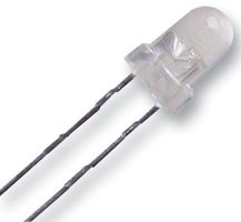 LUMEX SSL-LX3054UWC/A LED, QuasarBrite, White, Through Hole, T-1 (3mm), 20 mA, 3.5 V, 750 mcd