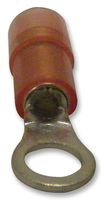 MULTICOMP PRO RNYDS1-4 Ring Tongue Terminal, M4, #8, 16 AWG, 1.5 mm², RNYD, Red