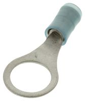 TE CONNECTIVITY - AMP 320564 Ring Tongue Terminal, M10, 3/8", 14 AWG, 2 mm², PIDG, Blue