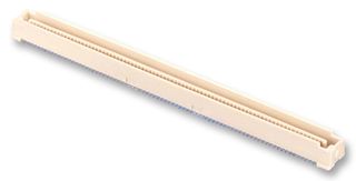 AMPHENOL COMMUNICATIONS SOLUTIONS 61083-101400LF Mezzanine Connector, Bergstak, Header, 0.8 mm, 2 Rows, 100 Contacts, Surface Mount, Brass