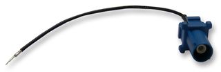 MULTICOMP PRO R-FC31G0000150C RF / Coaxial Cable Assembly, 5.91 ", 150 mm, 1.37mm, FAKRA C Plug, Free End, 50 ohm
