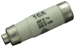 MULTICOMP PRO 2211005 Fuse, Industrial / Power, MP Bottle D Series, 16 A, 400 V, 250 V, 11mm x 36mm, 0.43" x 1.42"