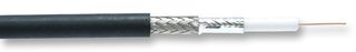 BELDEN 1505ANH.00305 Coaxial Cable, Brilliance®, RG59, Copper, 5.92 mm, 75 ohm, Black