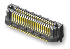 SAMTEC LSS-110-01-L-DV-A-TR Mezzanine Connector, Hermaphroditic, 0.635 mm, 2 Rows, 20 Contacts, Surface Mount