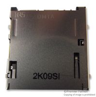 HIROSE / HRS DM1AA-SF-PEJ(72) Memory Card Connector, SD, Push-Push, 9 Contacts, Phosphor Bronze, Gold Plated Contacts, DM1