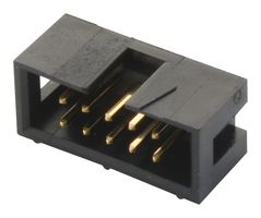 TE CONNECTIVITY - AMP 1761681-3 Pin Header, Wire-to-Board, 2.54 mm, 2 Rows, 10 Contacts, Through Hole Straight, AMP-LATCH