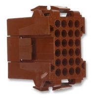 TE CONNECTIVITY - AMP 207305-1 Connector Housing, Metrimate, Receptacle, 24 Ways, 5 mm, Metrimate Square Grid Connectors