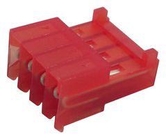 AMP - TE CONNECTIVITY 3-643813-4 IDC Connector, IDC Receptacle, Female, 2.54 mm, 1 Row, 4 Contacts, Cable Mount