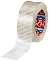 TESA 4591 50MM Packaging Tape, Fibreglass / PET (Polyester) Film, 50 mm x 50 m