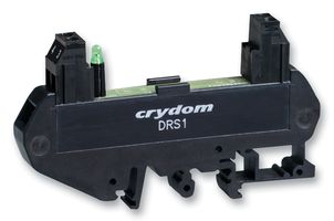 SENSATA/CRYDOM DRS1 Relay Socket, DIN Rail, Cage Clamp / Screw, 1 Pins