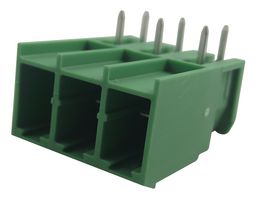 PHOENIX CONTACT 1804807 Terminal Block, Horizontal, Header, 7.62 mm, 3 Ways, 20 A, 630 V, Through Hole Right Angle