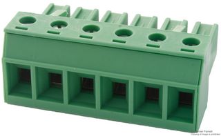 PHOENIX CONTACT 1804946 Pluggable Terminal Block, 7.62 mm, 6 Ways, 24 AWG, 10 AWG, 4 mm², Screw