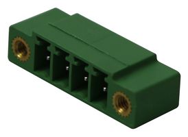 PHOENIX CONTACT 1830619 Terminal Block, Flange, Header, 3.81 mm, 4 Ways, 8 A, 160 V, Through Hole Vertical