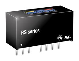 RECOM POWER RS-2415SZ/H3 Isolated Through Hole DC/DC Converter, Medical, SIP, 4:1, 2 W, 1 Output, 15 V