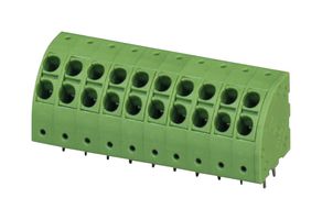 PHOENIX CONTACT 1725354 Wire-To-Board Terminal Block, 5 mm, 6 Ways, 24 AWG, 14 AWG, Clamp