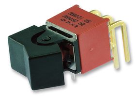 TE CONNECTIVITY A101J1AQ004 Rocker Switch, On-None-On, SPDT, Non Illuminated, Panel Mount, Black, Gemini A Series