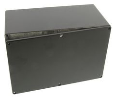 HAMMOND 1550HBK Metal Enclosure, Shielded, Diecast, IP54, Small, Diecast Aluminium, 222 mm, 146 mm, 105 mm, IP54