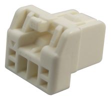 MOLEX 502578-0200 Connector Housing, Natural, CLIK-Mate 502578 Series, Plug, 2 Ways, 1.5 mm