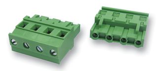WURTH ELEKTRONIK 691352410004 Pluggable Terminal Block, 7.62 mm, 4 Ways, 24 AWG, 12 AWG, 3 mm², Screw