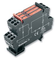 WEIDMULLER 8950960000 Solid State Relay, 500 mA, 48 VDC, DIN Rail, Spring