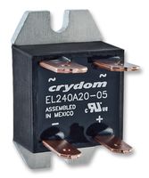 SENSATA/CRYDOM EL240A10-05 Solid State Relay, 10 A, 280 VAC, Panel Mount, Quick Connect, Zero Crossing