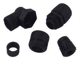 AMPHENOL SINE/TUCHEL C016 20F003 100 12 Circular Connector, 3+PE, Standard Circular Connector, ecomate M Series, Right Angle Receptacle