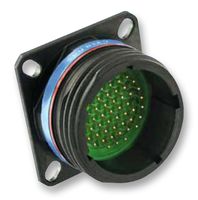 SOURIAU-SUNBANK / EATON 8D025F35SN Circular Connector, 8D Series, MIL-DTL-38999 Series III, Wall Mount Receptacle, 128 Contacts