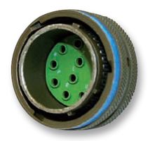 SOURIAU-SUNBANK / EATON 8LT515B19PN Circular Connector, 8LT Series, MIL-DTL-38999 Series I, Straight Plug, 19 Contacts, Crimp Pin