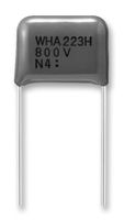 PANASONIC ECWH8223HA General Purpose Film Capacitor, Metallized PP, Radial Box - 2 Pin, 0.022 µF, ± 3%, 283 V, 800 V