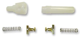 MULTICOMP MC11WF032 Fuseholder, In-Line, 12V, 10A, 6.35 x 30mm, Crimp, White