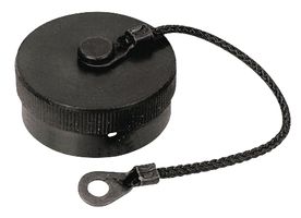AMPHENOL LTD 418-6033-13R0501-10 Dust Cap / Cover, Receptacle, Size 13, Dust Cap, Shell Size 13 Circular Connector, Metal Body
