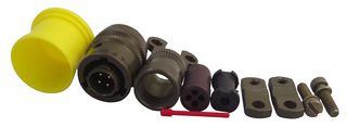 AMPHENOL SOCAPEX 451 06EC 1419P 50 Circular Connector, 451, MIL-DTL-26482 Series I, Straight Plug, 19 Contacts, Solder Pin, Bayonet