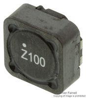 WURTH ELEKTRONIK 744874100 Inductor, 10 µH, 20%, 0.044 ohm, 3.28 A, 12.5 mm x 12.5 mm x 6.5 mm